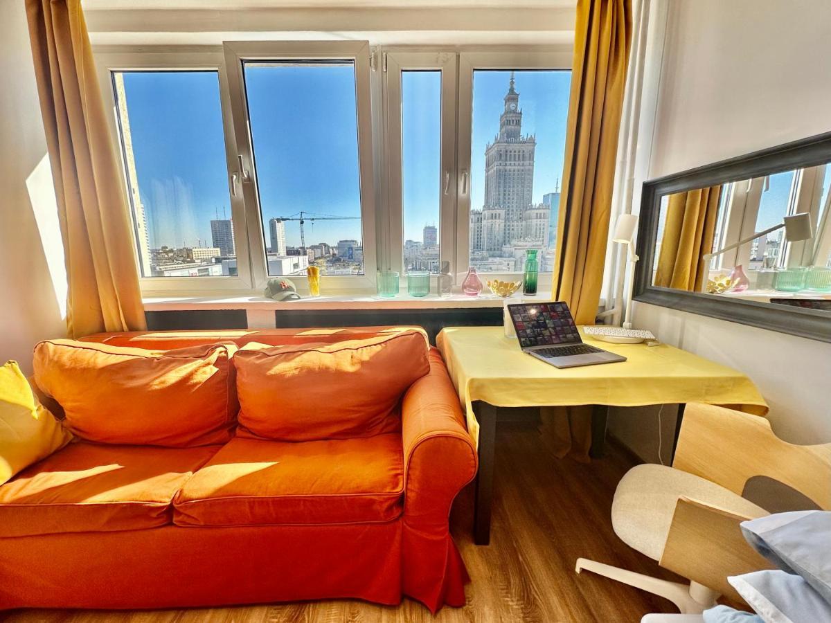 Super Apartament Brown 2X Metro Nowy Wifi Netflix Spotify Panorama Miasta Varşovia Exterior foto