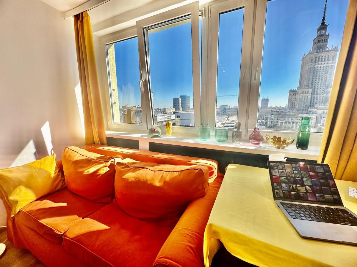 Super Apartament Brown 2X Metro Nowy Wifi Netflix Spotify Panorama Miasta Varşovia Exterior foto