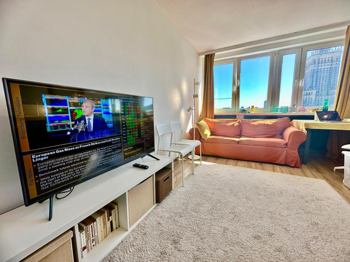 Super Apartament Brown 2X Metro Nowy Wifi Netflix Spotify Panorama Miasta Varşovia Exterior foto