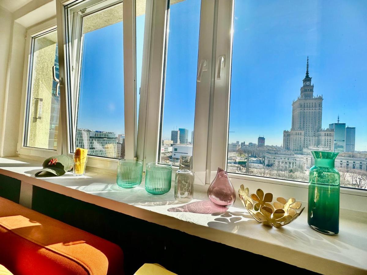 Super Apartament Brown 2X Metro Nowy Wifi Netflix Spotify Panorama Miasta Varşovia Exterior foto