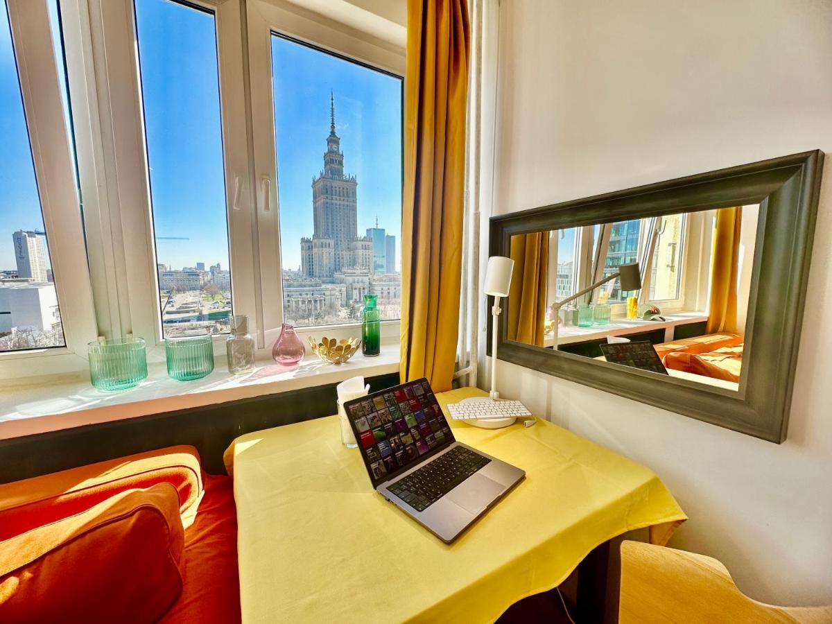 Super Apartament Brown 2X Metro Nowy Wifi Netflix Spotify Panorama Miasta Varşovia Exterior foto