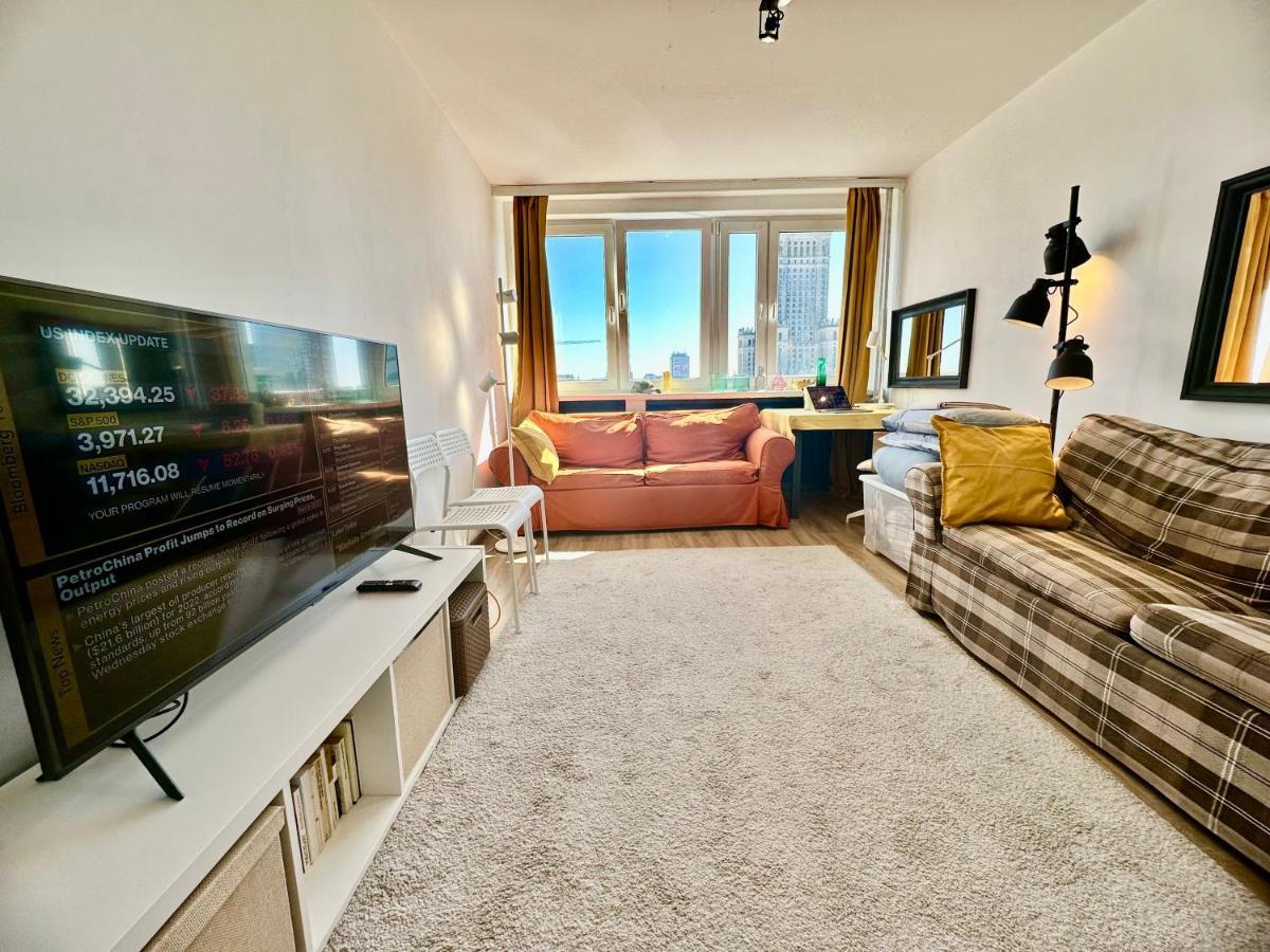 Super Apartament Brown 2X Metro Nowy Wifi Netflix Spotify Panorama Miasta Varşovia Exterior foto